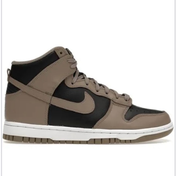 Kids Nike high top dunks mocha - Picture 1 of 7